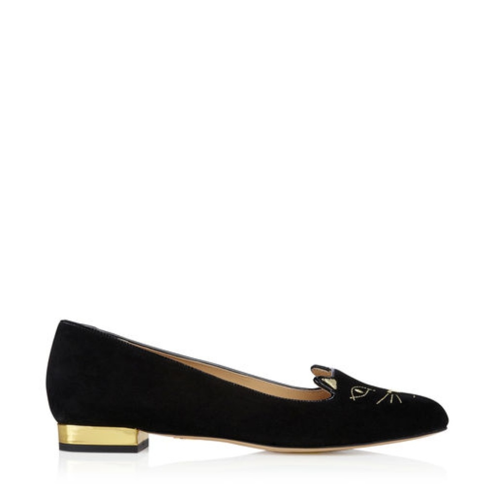 black kitty flats - Picture 2 of 4